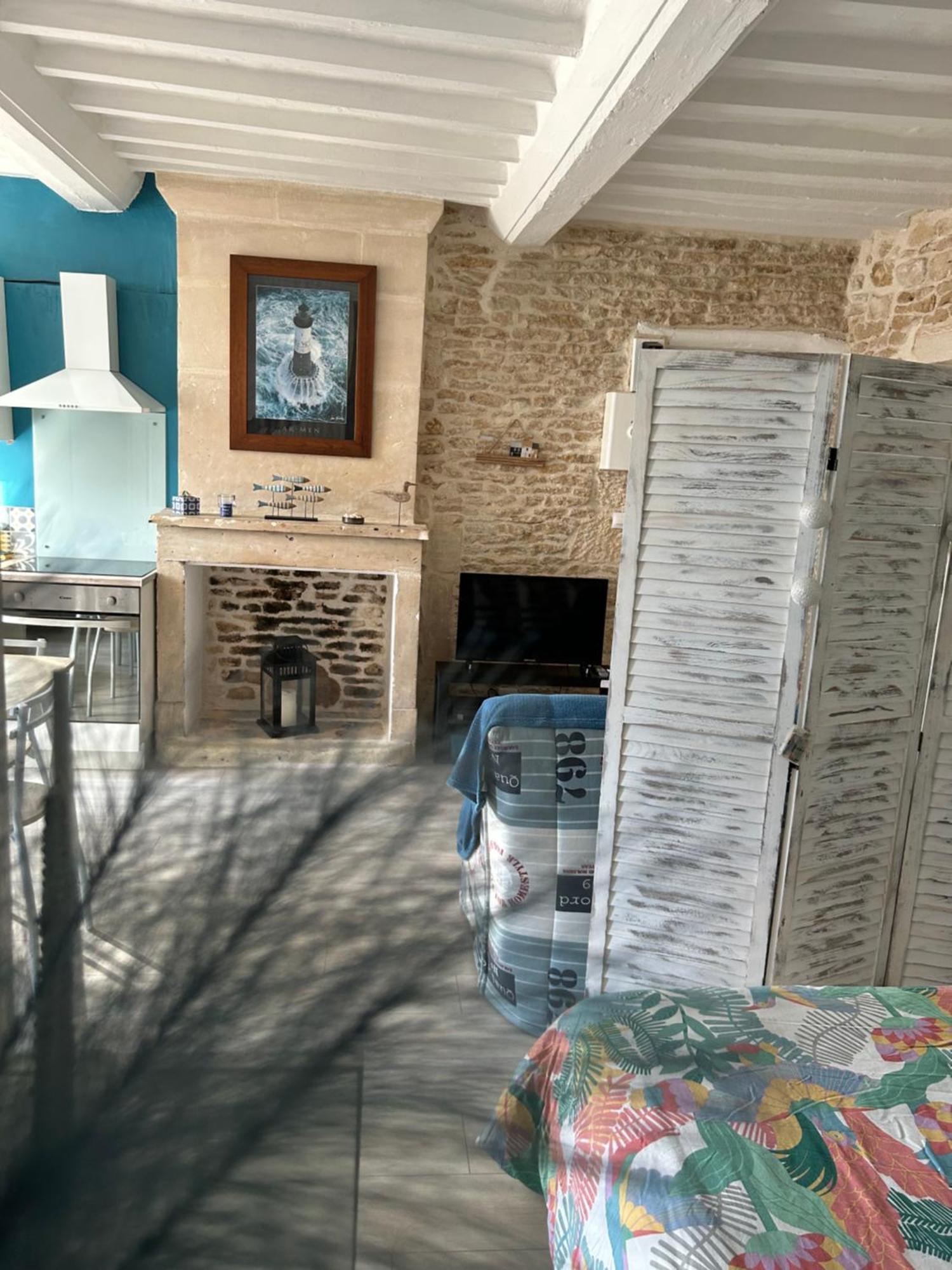 Studio Cosy De Luc Luc-sur-Mer Exterior foto